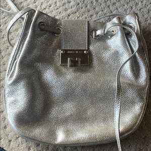 Jimmy Choo Ryad Crossbody in Champagne